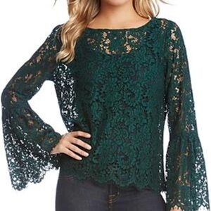 Karen Kane lace top